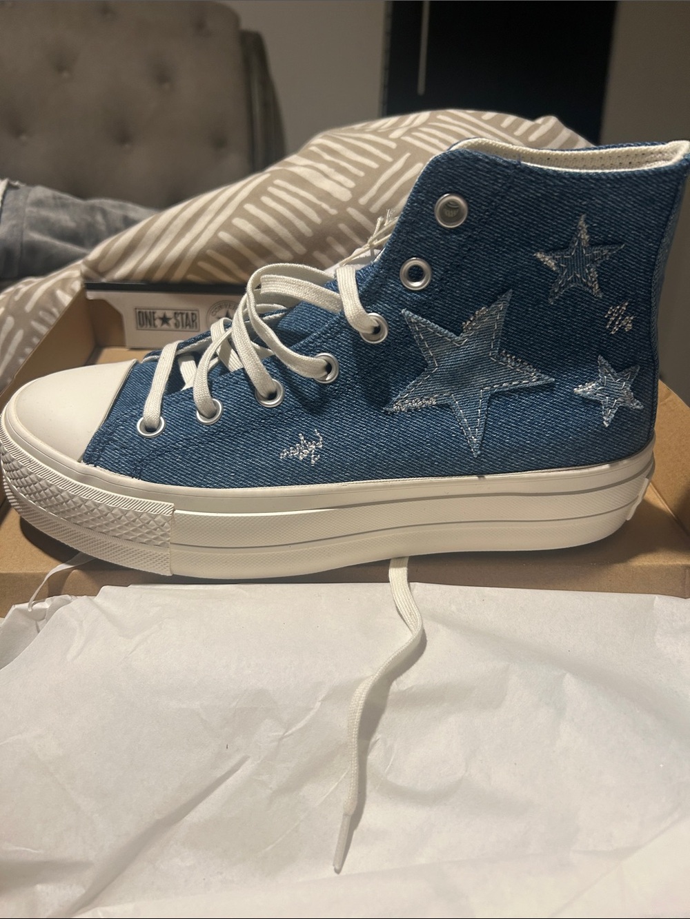 Converse All Star Sneakers - Brown & White